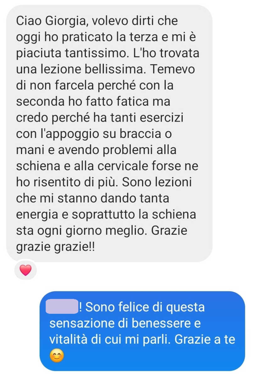 Testimonianza Privata Pilates con Giorgia 08
